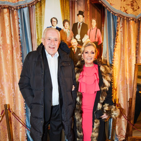 Helenu Vondráčkovou do kina doprovodil manžel Martin Michal.