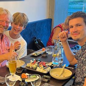 Maroš Kramár může být na své děti pyšný.