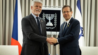 FOTO: Petr Pavel jednal s izraelským prezidentem.