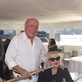 Mezi přátele Mariky Gombitové patří i saxofonista Felix Slováček.