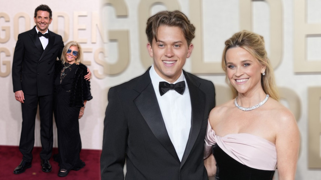 Zlaté glóby 2024 a slavné doprovody Bradley Cooper vyvedl mini maminku