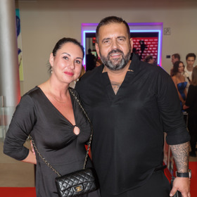 Radek Kašpárek se svou ženou na podzim roku 2023.