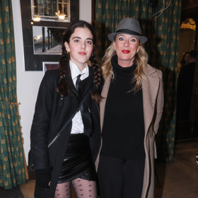 Herečka Lucie Benešová na premiéře.