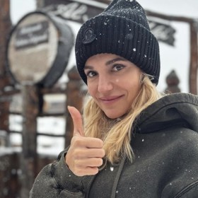 Dara Rolins přivítala nový rok v Itálii. 