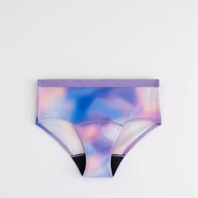 Menstruační kalhotky Engineered Teens Hiphugger Period Proof s vysokou mírou savosti. Lindex, 800 Kč