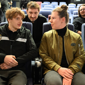 Anna Luxová se v průběhu tiskové konference setkala s dalšími paralympioniky.