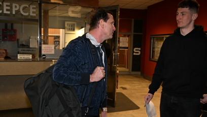 FOTO: Jaromír Soukup  v příchozí chodbě.