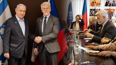FOTO: Prezident Petr Pavel navštívil Katar a Izrael.