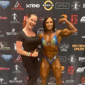 Věra Mikulcová je úspěšnou českou kulturistkou. 