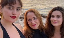 Miriam Chytilová a její dcery Anna Marie a Marianne.