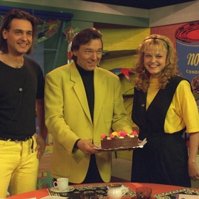 Markéta Mayerová a Slávek Boura přivítali ve Snídani s Novou i Karla Gotta.