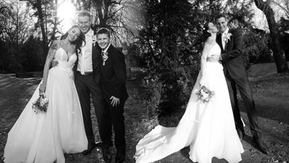 FOTO: Agáta Hanychová a Mirek Dopita se vzali a vznikly krásné svatební fotografie.