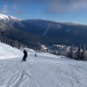 Agáta Hanychová a Miroslav Dopita vyrazili na lyžovačku do Špindlu. 