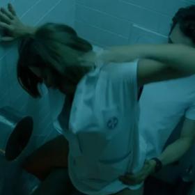 Filip Březina s herečkou Pavlínou Balner.