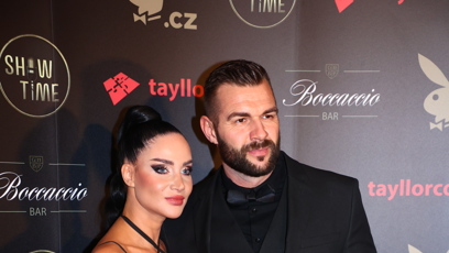 FOTO: Andrea Pomeje a Petr Plaček na party Playboye.