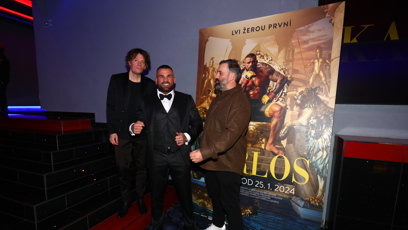 FOTO: Karlos Vémola si užívá svůj večer.