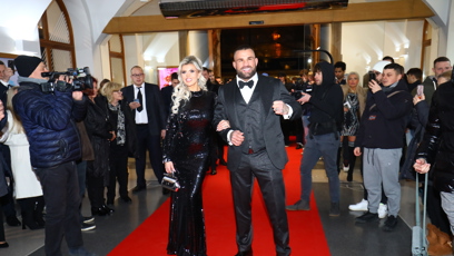 FOTO: Karlos Vémola s manželkou Lelou na premiéře filmu Karlos.
