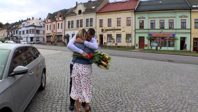 FOTO: Dojemné setkání.