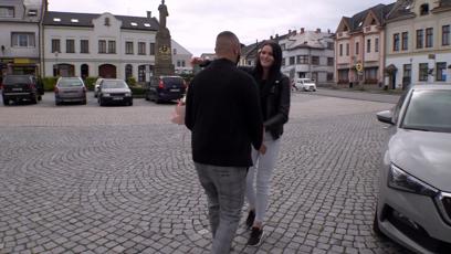 FOTO: Dojemné setkání páru.