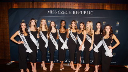 FOTO: Během tiskové konference Miss Czech Republic bylo představeno TOP 10 dívek pro ročník 2024.