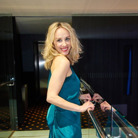 Herečka Petra Hřebíčková.