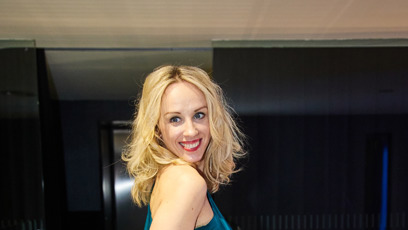 FOTO: Petra Hřebíčková zazářila v tyrkysových šatech.