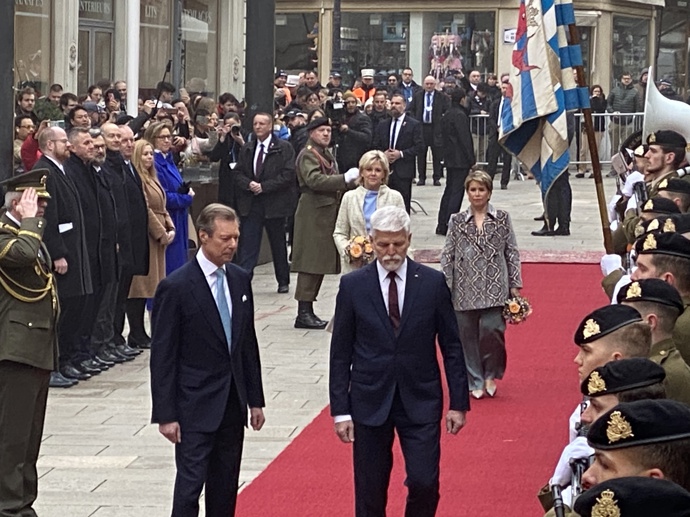 FOTO: Prezidentský pár je na návštěvě Lucemburska. – stránka 976