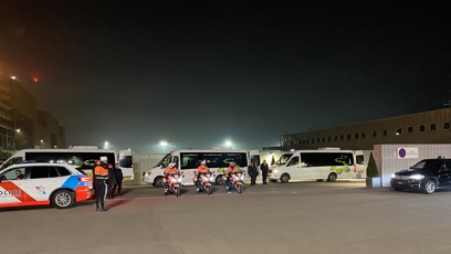 FOTO: Na vše dohlížela policie.