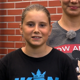 Dvanáctiletá dcera Natálie. 