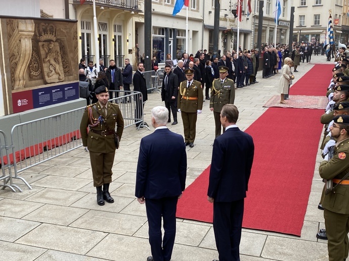 FOTO: Prezidentský pár je na návštěvě Lucemburska. – stránka 975