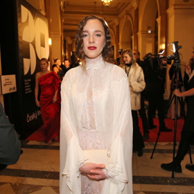 Jednu z nejkrásnějších rób oblékla Denisa Barešová. 