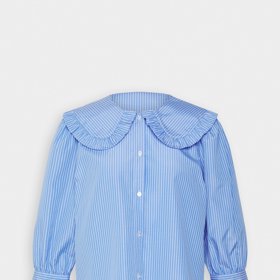 Halenka s oblým límečkem a volánovým lemováním, JDY, 1 040 Kč