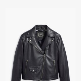 Do standardní výbavy  fanoušků Depeche Mode patří typický kožený či koženkový křivák. (Levi's, 3 390 Kč)