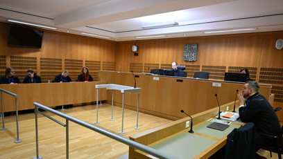 FOTO: Obhájce Jana Cimického, Miroslav Kučerka.