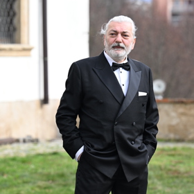 Dan Hůlka na pohřbu Olgy Kočkové