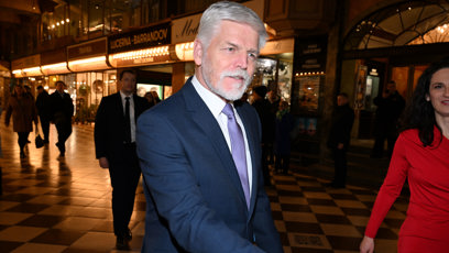 FOTO: Petr Pavel dorazil v dobrém rozmaru.