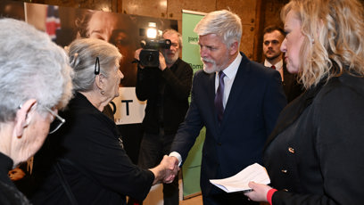 FOTO: Petr Pavel se bavil se členy Wintonovy rodiny.