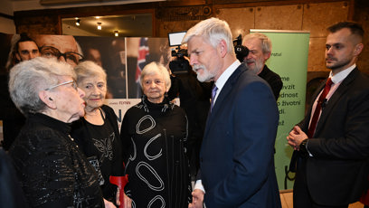 FOTO: Petr Pavel prohodil pár slov.