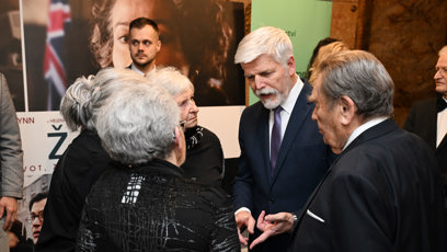 FOTO: Petr Pavel byl v dobrém rozmaru.