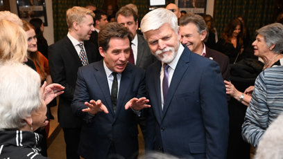 FOTO: Petr Pavel potkal mnoho známých.