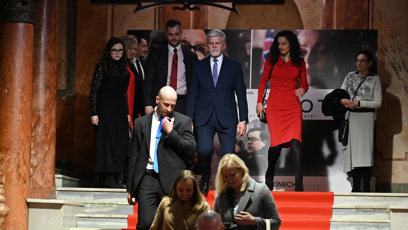 FOTO: Petr Pavel na odchodu z Lucerny.