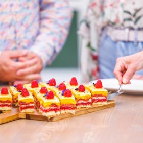 Skládané zákusky jsou náročné.