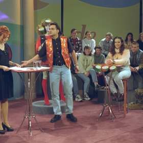 Slávek Boura s Markétou Mayerovou moderovali také pořad Rande.