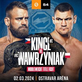 Titulový zápas KINCL vs. WAWRZYNIAK bude třešničkou na dortu. 