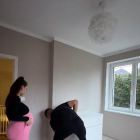 Barča s Markem mají pro malého synka přichystaný i pokojíček. 