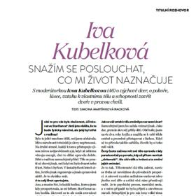 Iva Kubelková promluvila o partnerovi.