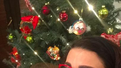 FOTO: Bočanová oslaví s Márinkou druhé Vánoce.