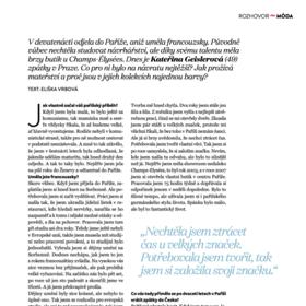 Co jí dala Paříž?