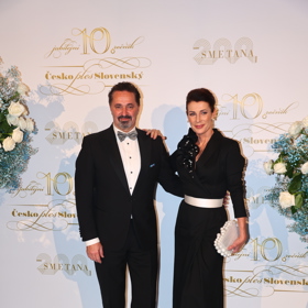 Martin Dejdar s manželkou Danielou.