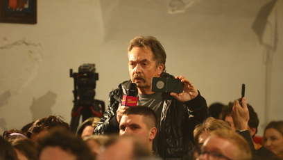 FOTO: Nespokojený občan.